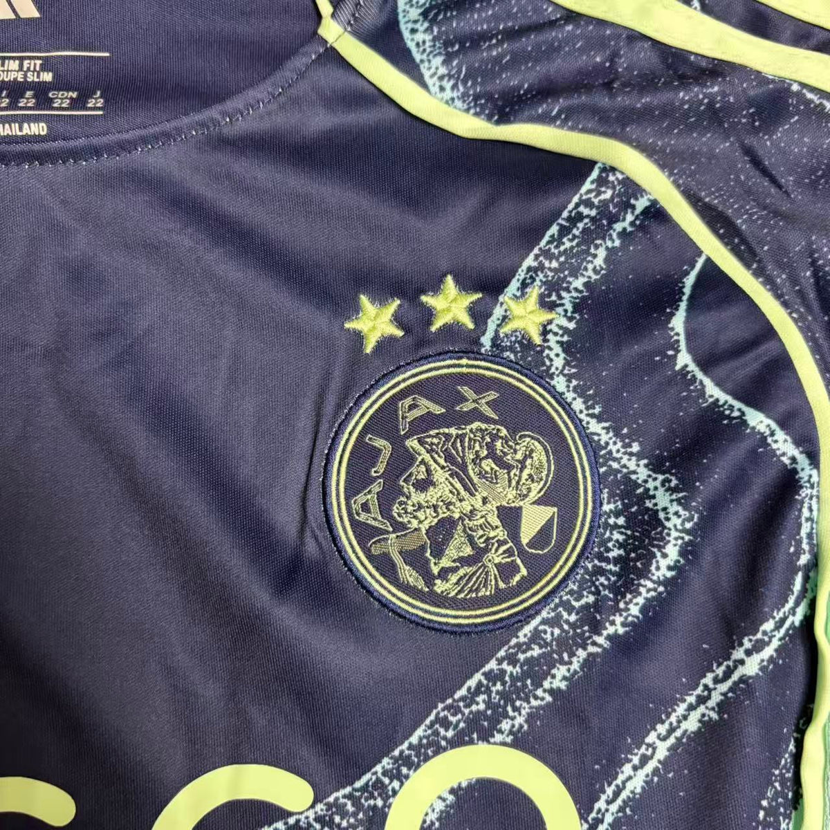 Kit Infantil Ajax Third 25/26 - Azul Escuro
