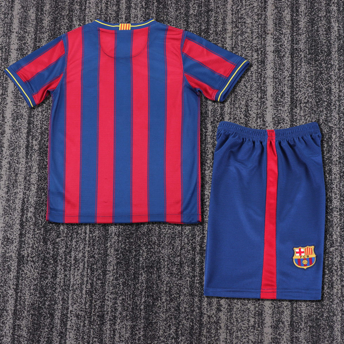 Kit Infantil Barcelona Home Retrô 08/09 - Grená