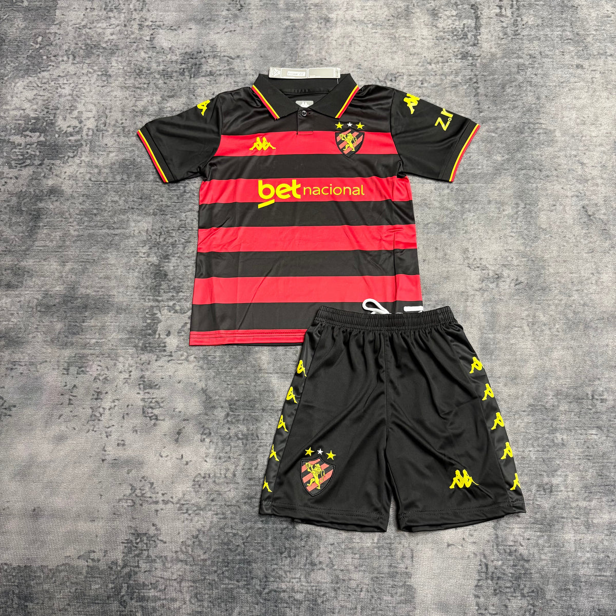 Kit Infantil Sport Home 26/27 - Vermelho e Preto
