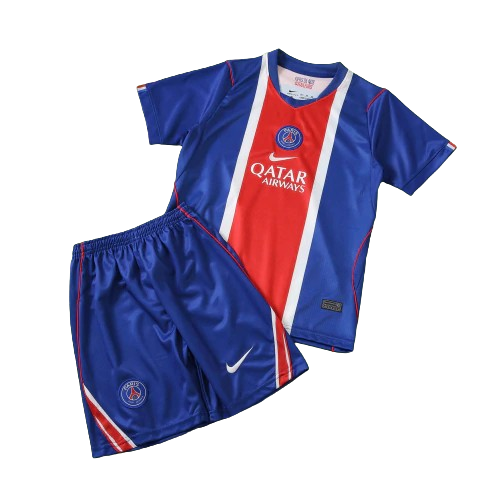 Kit Infantil PSG Home 26/27 - Azul e Vermelho