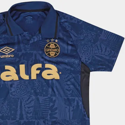 Grêmio Third 25/26 Torcedor Umbro Masculino -  Azul Escuro