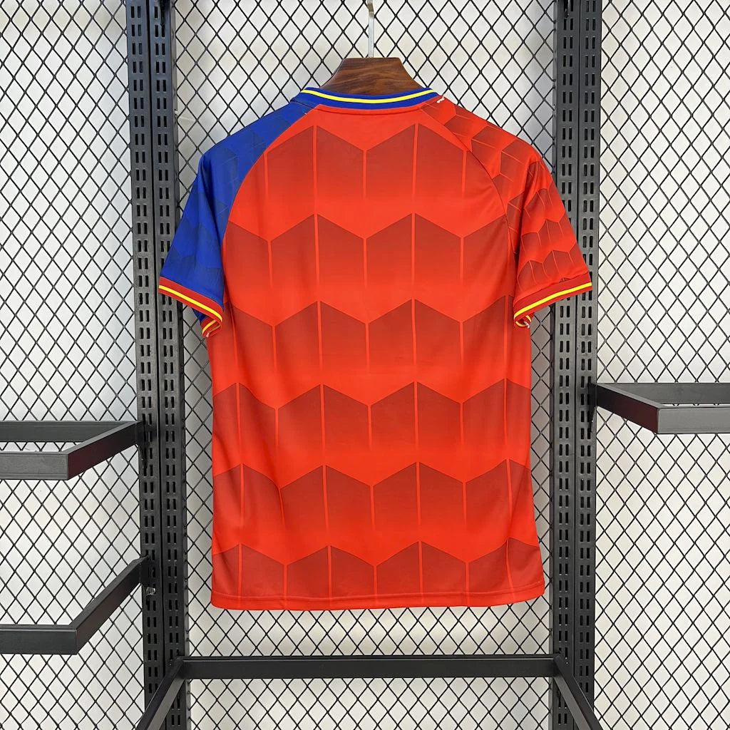 Espanha Edição Especial 25/26 Masculino Adidas Torcedor - Vermelho e Azul