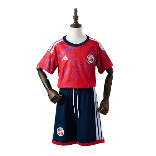 Kit Infantil Costa Rica Home 26/27 - Vermelho