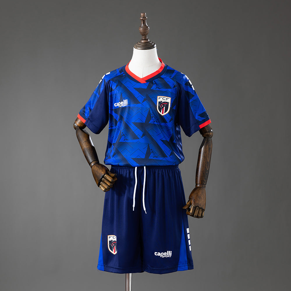 Kit Infantil Cabo Verde Home 26/27 - Azul