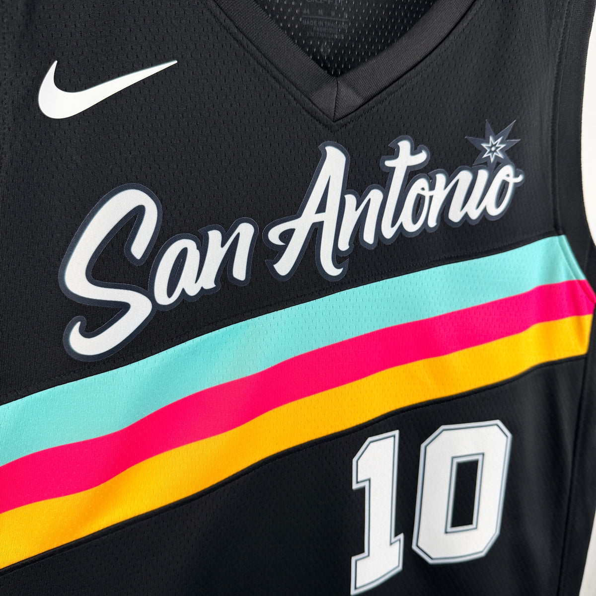 Regata San Antonio Spurs Masculina - Preta
