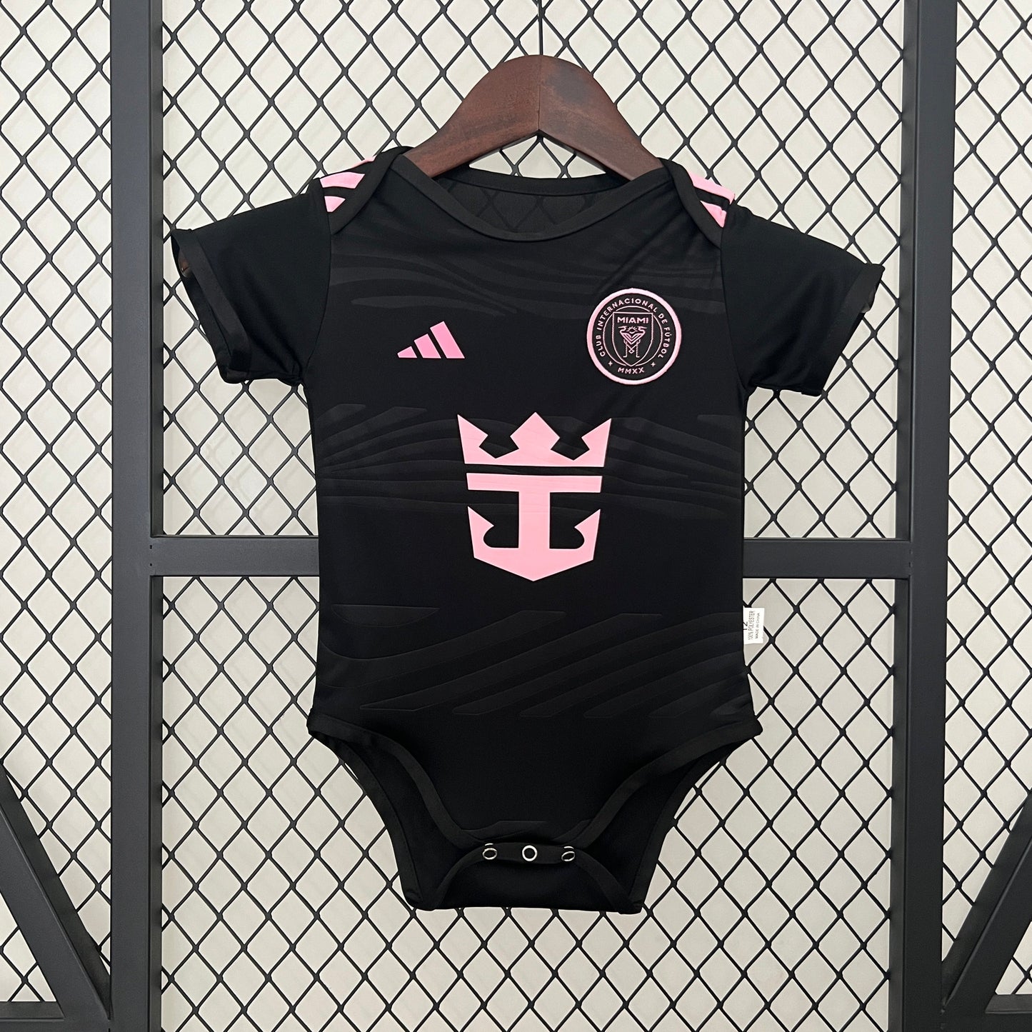 Body Bebê Infantil Inter Miami Away 24/25 - Preto