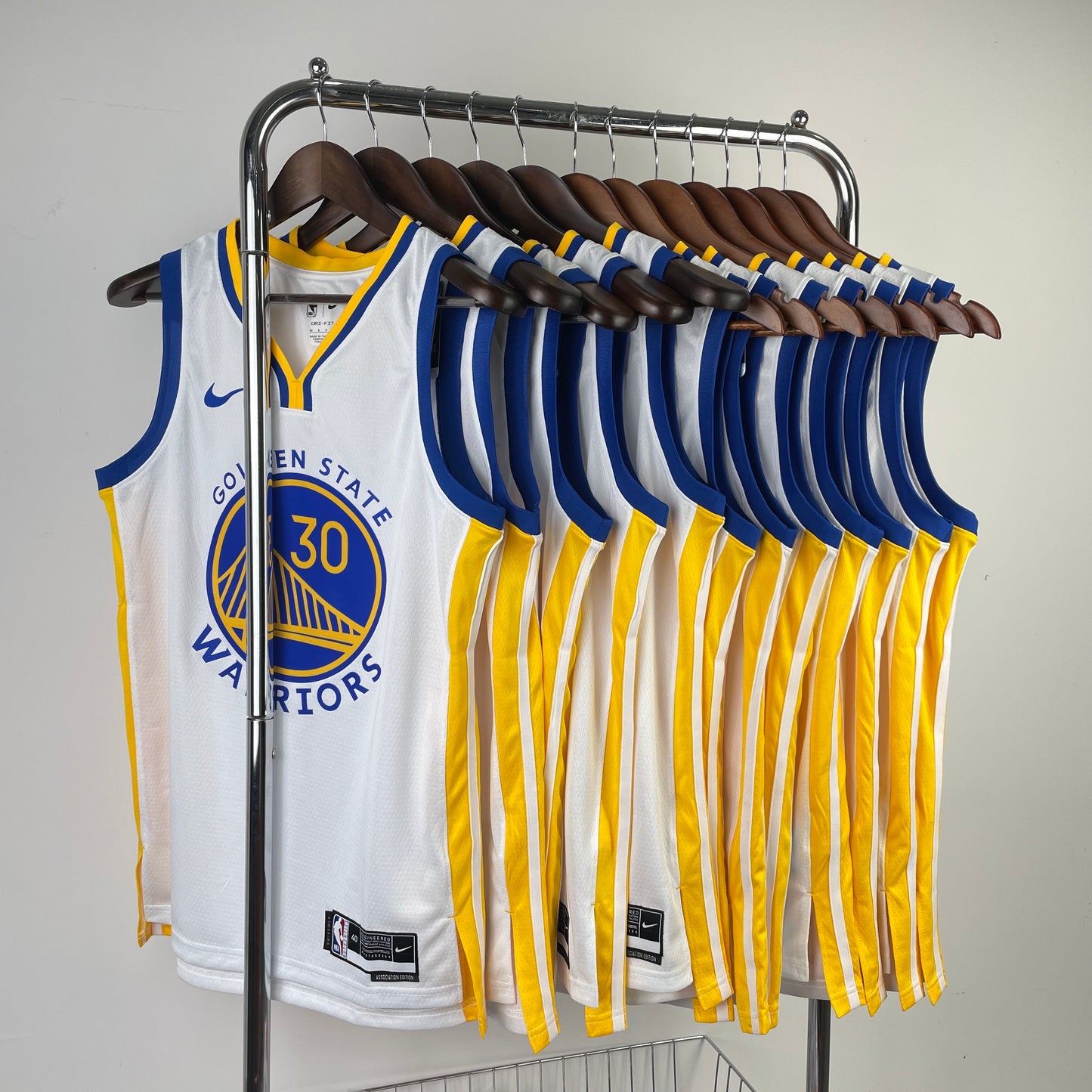 Regata Golden State Warriors Masculina - Branca