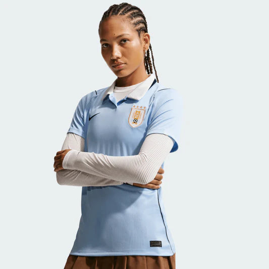 Uruguai Home 26/27 Feminina Nike - Azul