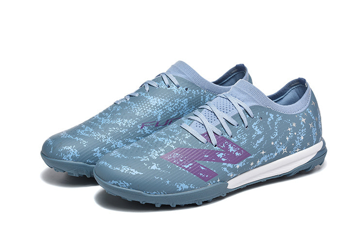 Chuteira Society New Balance Furon V8 Elite TF FG  - Turquesa