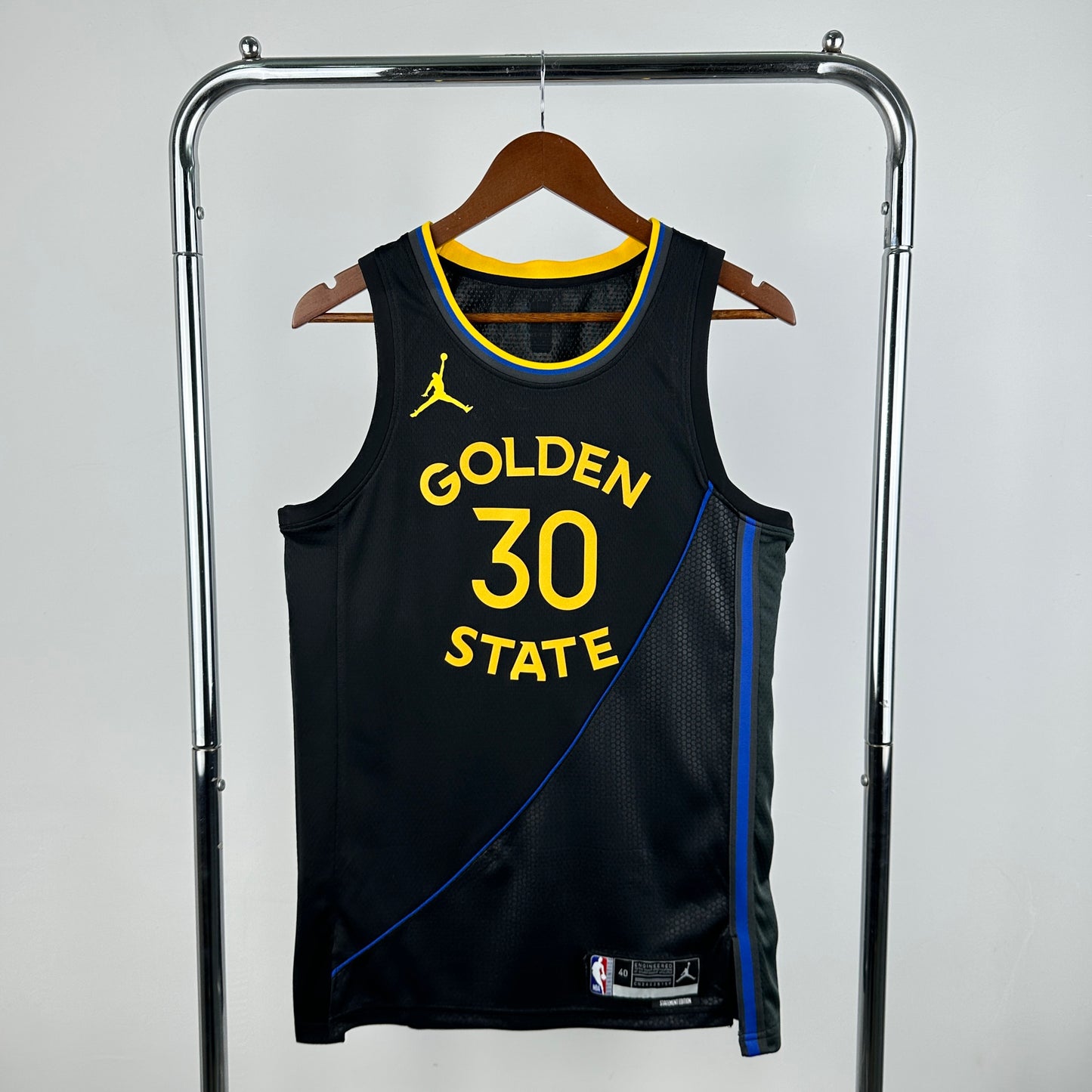 Regata Golden State Warriors Masculina - Preta