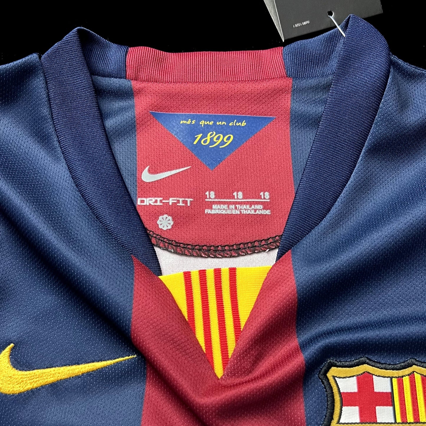 Kit Infantil Barcelona Home Retrô 14/15 - Grená