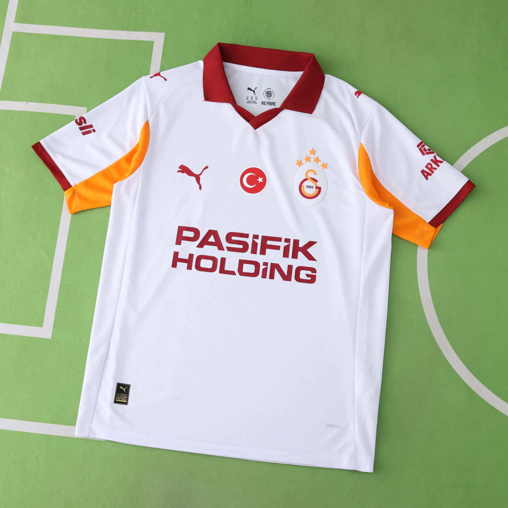 Galatasaray Away 25/26 Torcedor Puma Masculina - Branca