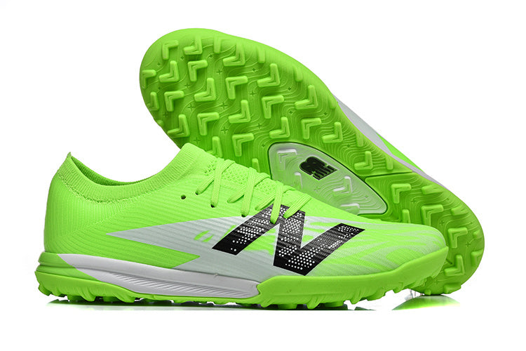 Chuteira Society New Balance Furon V8 Elite TF FG  - Verde