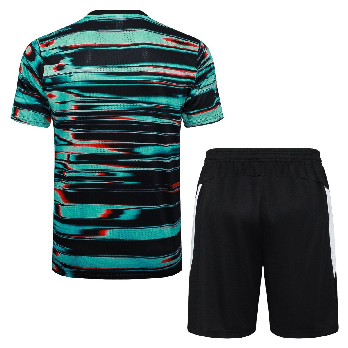 Kit de Treino Adulto Portugal 25/26 Short e Camisa - Verde e Preto