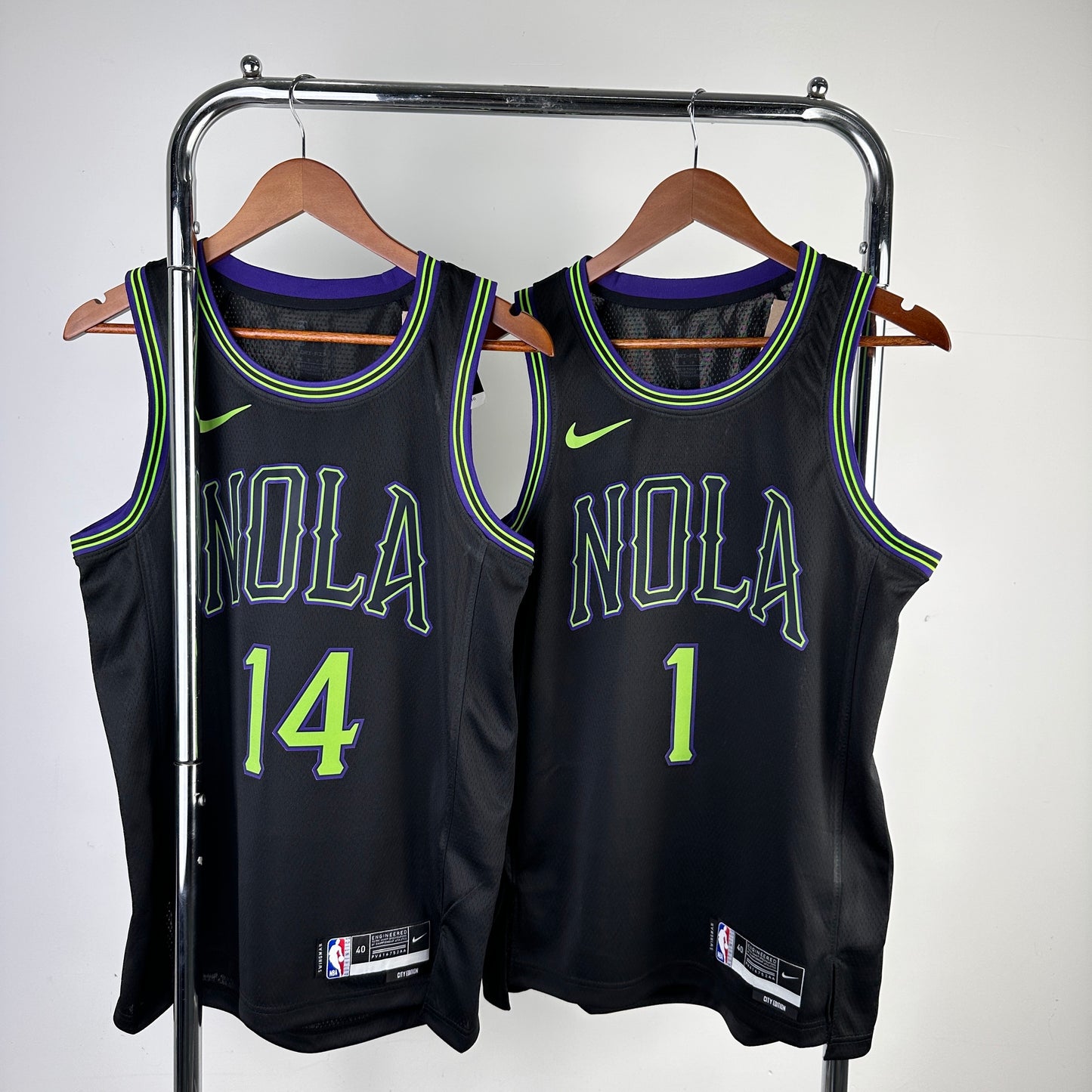 Regata New Orleans Pelicans Masculina - Preto