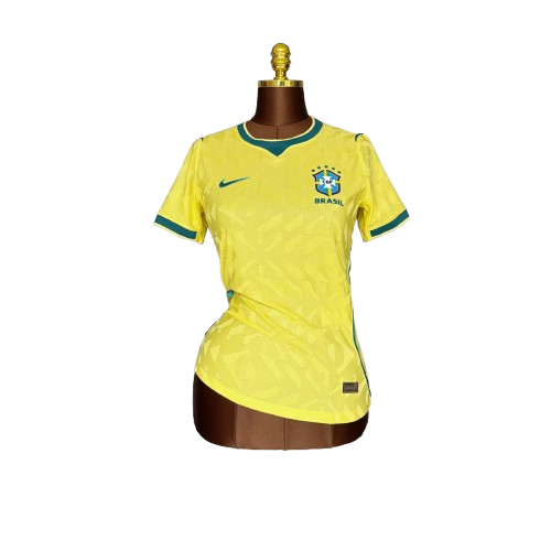 Brasil Home 26/27 Jogador Nike Feminina - Amarela