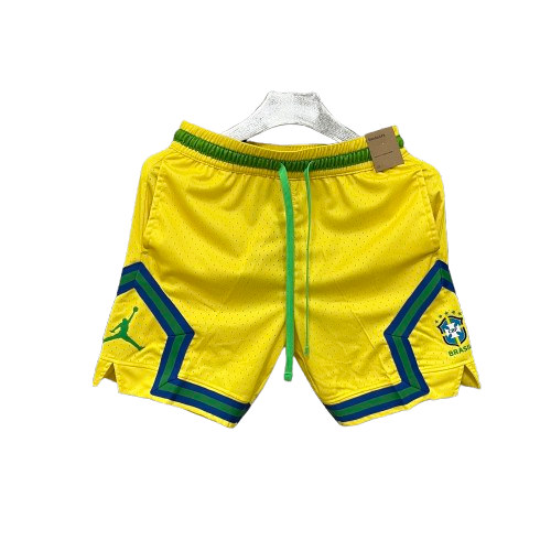 Shorts Brasil Jordan - Amarelo