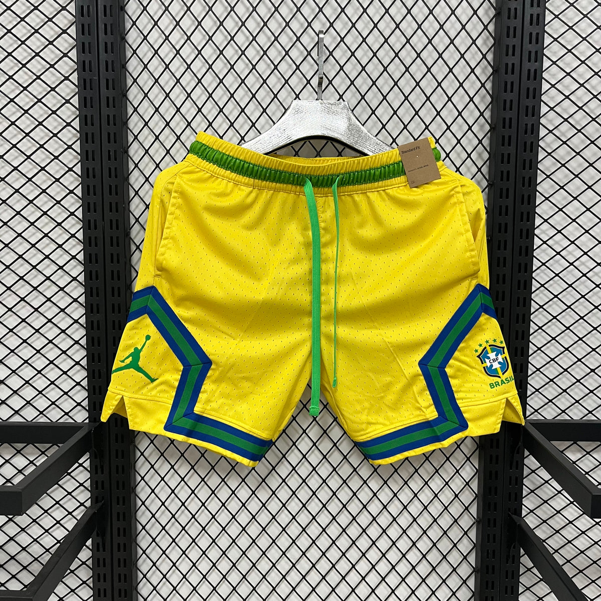 Shorts Brasil Jordan - Amarelo