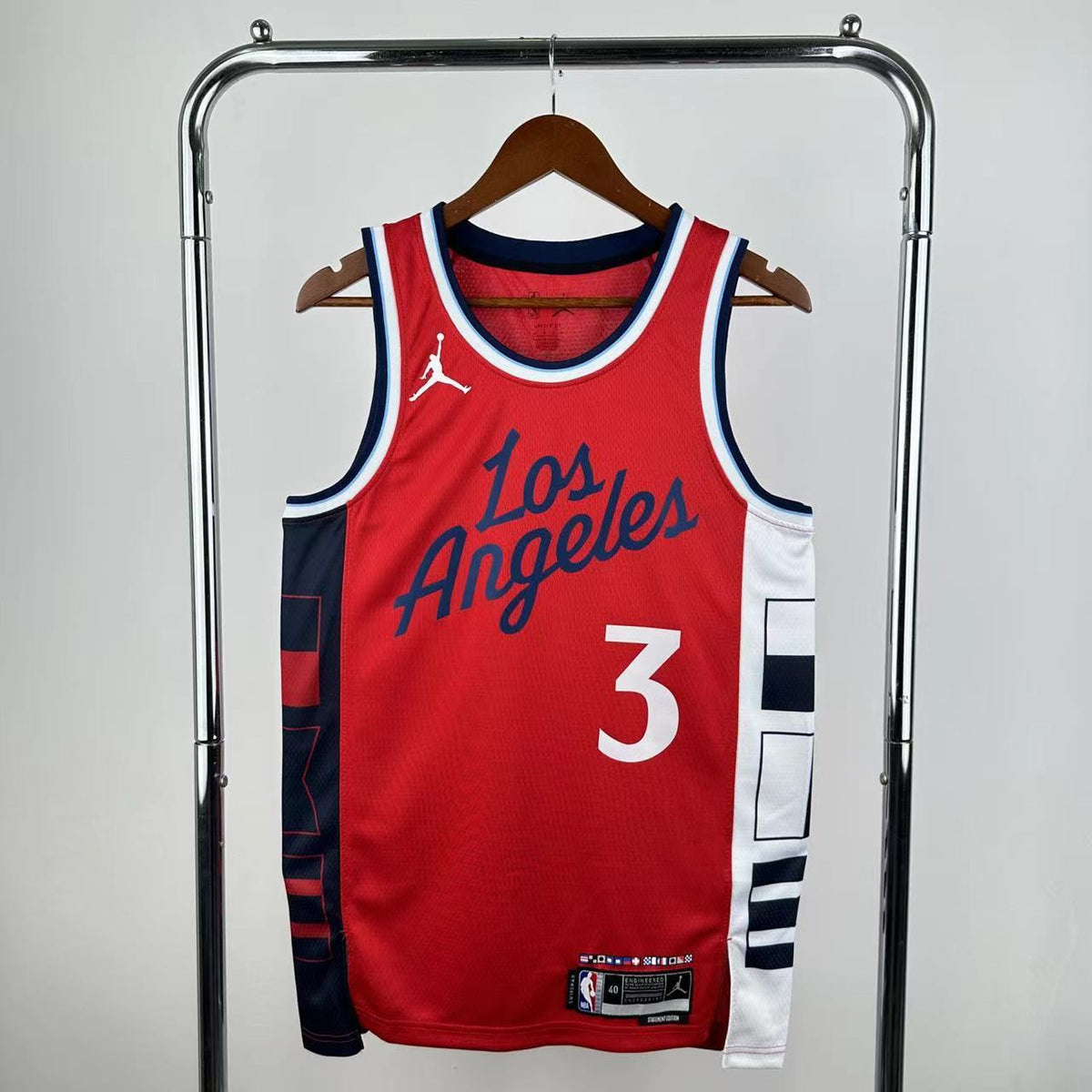 Regata Los Angeles Clippers Masculina - Vermelho
