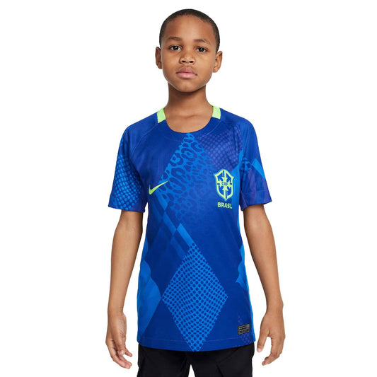 Kit Infantil Brasil Away 25/26 - Azul
