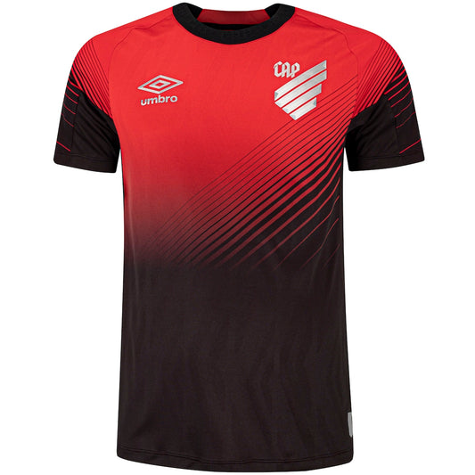 Athletico Paranaense Home 25/26 Umbro Masculino -  Vermelho e Preto