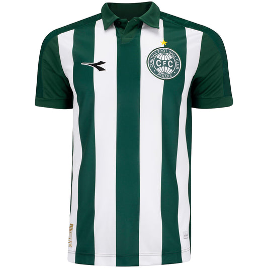 Coritiba Away 25/26 Diadora Masculino -  Verde e Branco