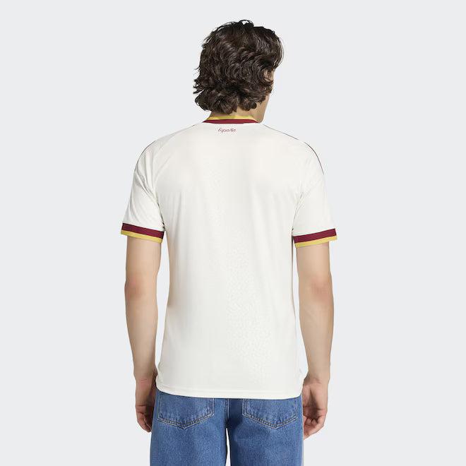 Espanha Away 26/27 Masculino Adidas Torcedor - Branco