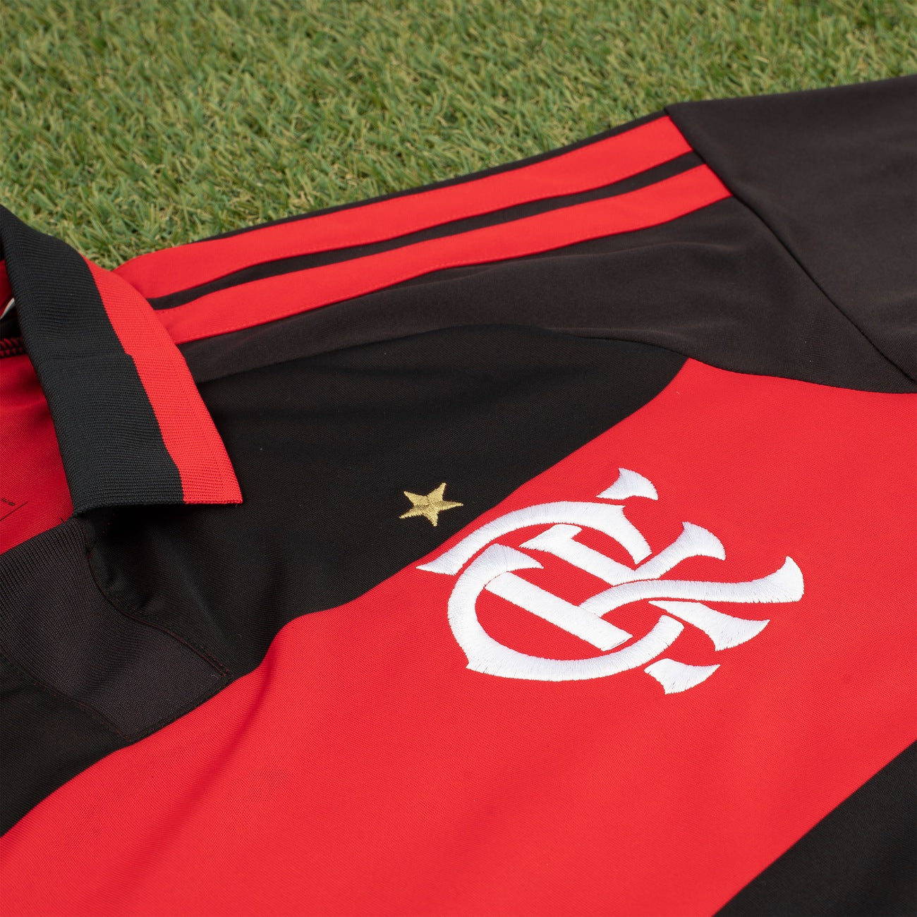 Flamengo Home 26/27 Torcedor Adidas Masculina - Vermelho e Preto