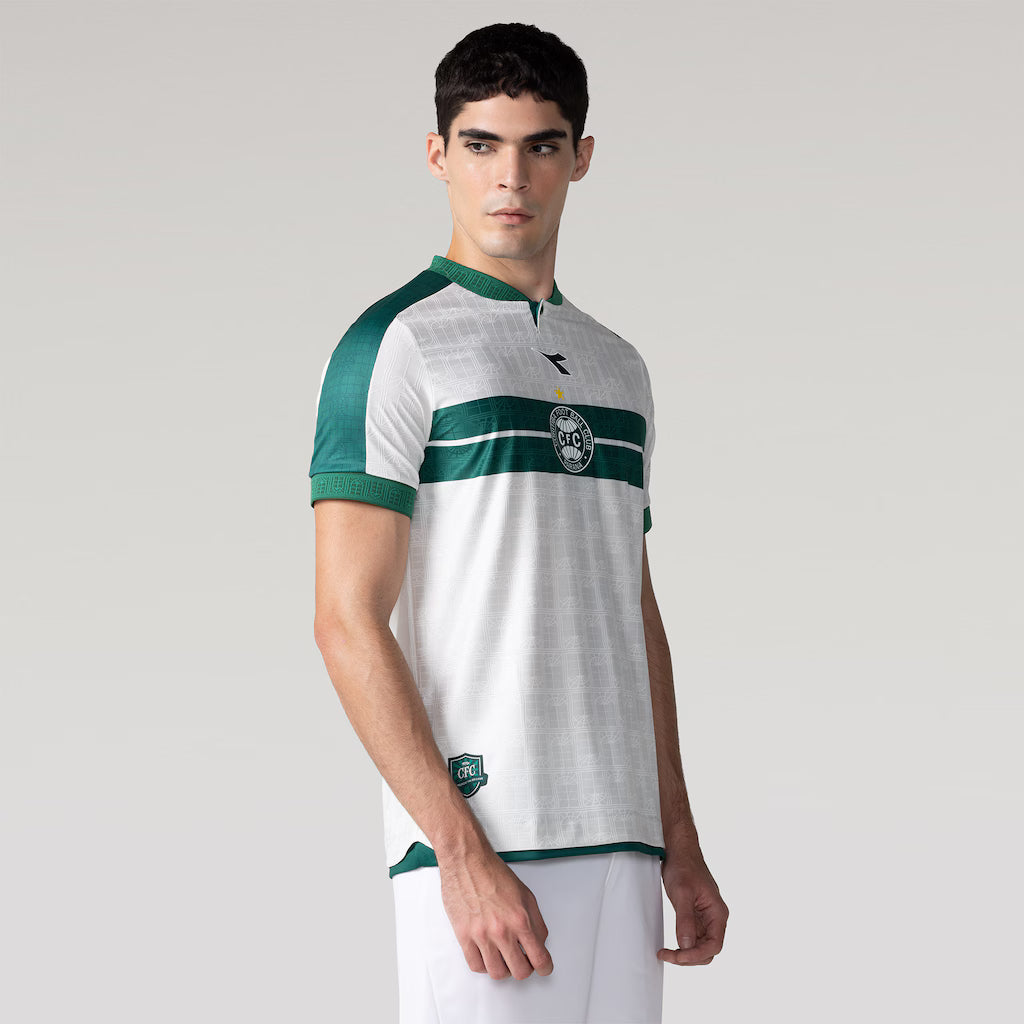 Coritiba Home 26/27 Diadora Masculino -  Branco e Verde