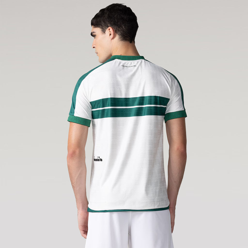 Coritiba Home 26/27 Diadora Masculino -  Branco e Verde