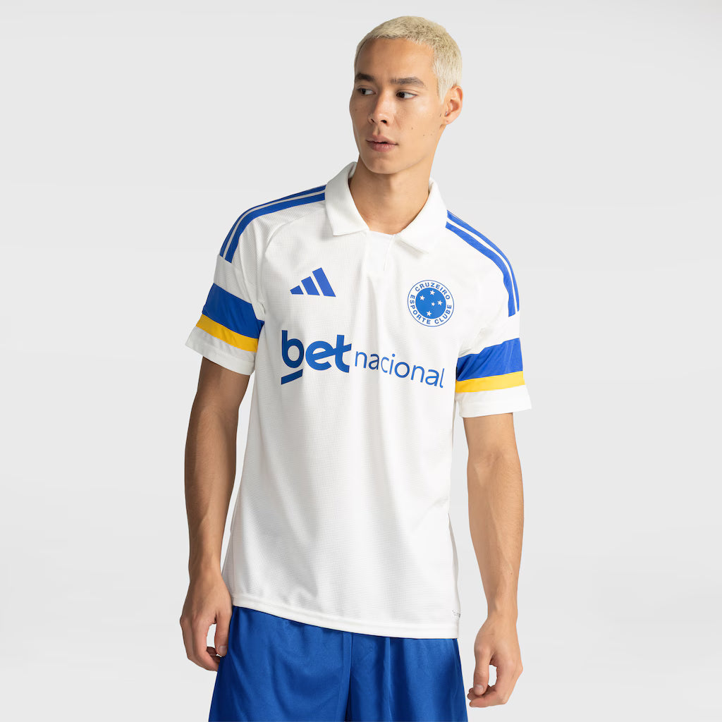 Cruzeiro Third 26/27 Adidas Torcedor Masculino - Branca