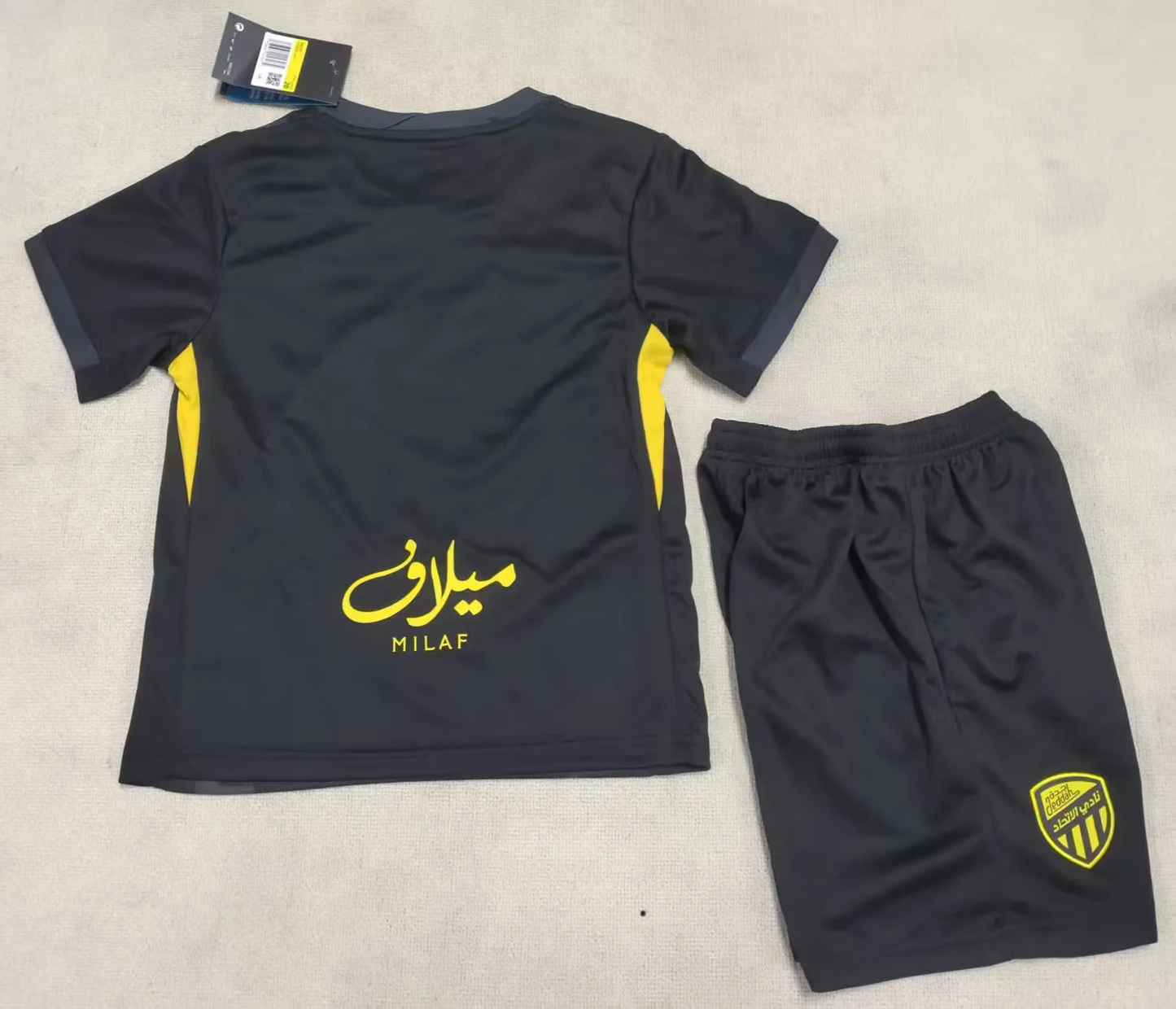 Kit Infantil Al ITTIHAD Third 25/26 - Preta