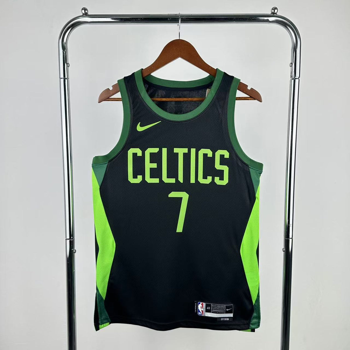 Regata Boston Celtics Masculina - Preto e Verde