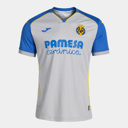 Villareal Home 26/27 Torcedor Joma - Cinza e Azul