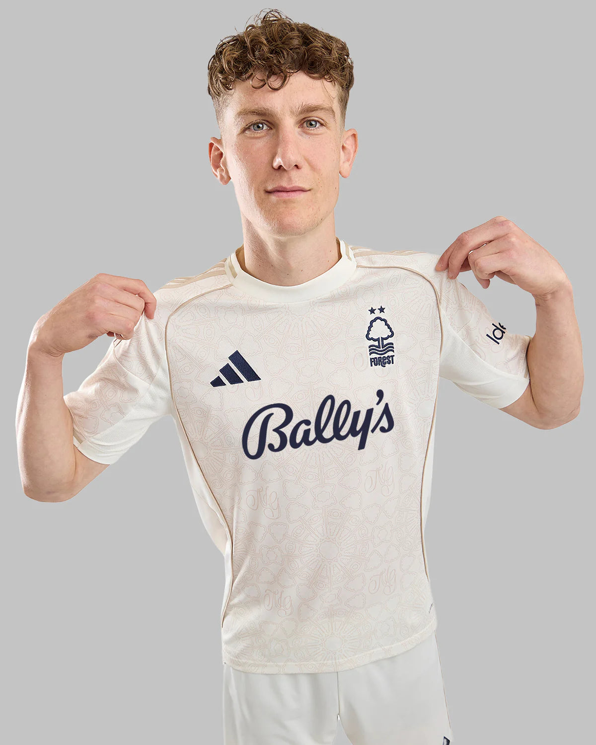 Nottingham Forest Away 25/26 Adidas - Bege