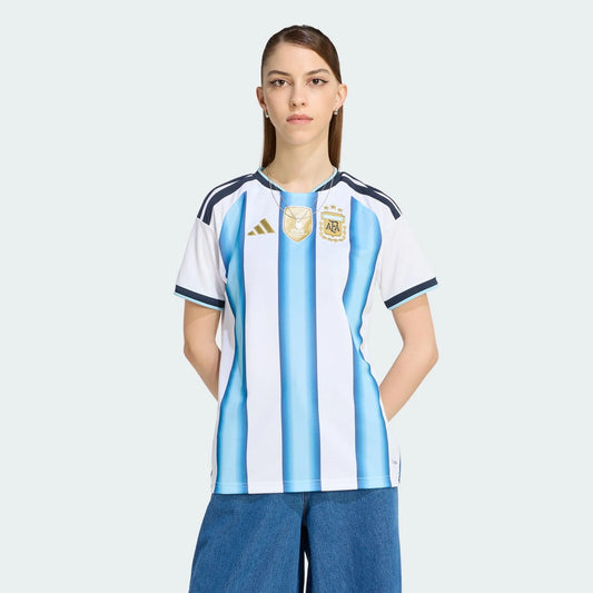 Argentina Home 26/27 Feminino Torcedor Adidas - Branca e Azul
