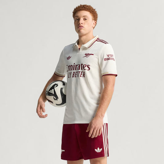 Arsenal Third 25/26 Jogador Adidas - Branca