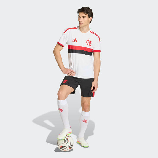 Flamengo Away 26/27 Jogador Adidas Masculina - Branco