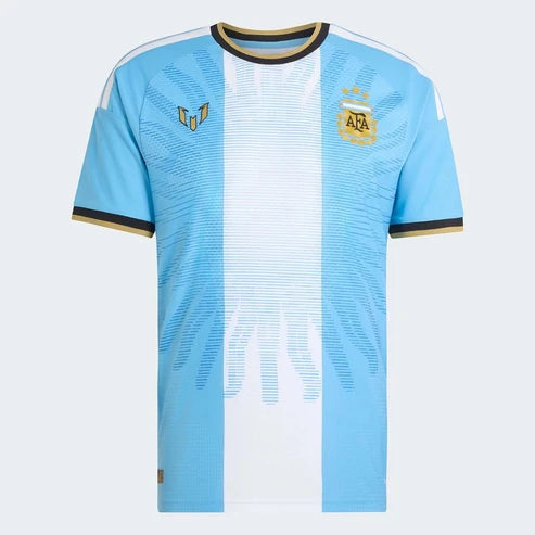 Argentina Despedida Messi 26/27 Masculino Torcedor Adidas - Branca e Azul