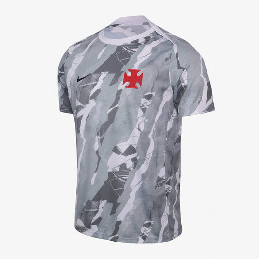 Vasco da Gama Treino 26/27 Torcedor Nike Masculino - Cinza e Branca
