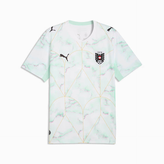 Áustria Away 26/27 Masculino Torcedor Puma - Branca