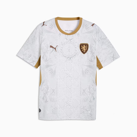 Republica Tcheca Away 26/27 Masculino Torcedor Puma - Branca