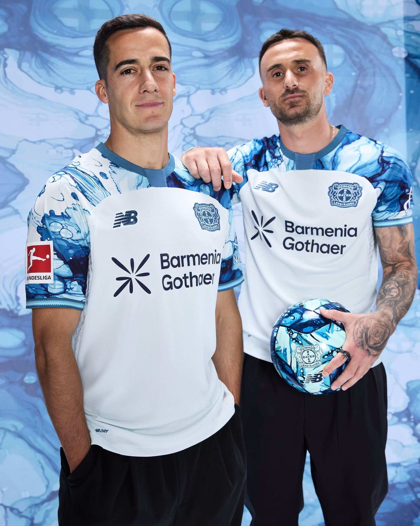 Bayern Leverkusen Away 26/27 New Balance - Azul Claro