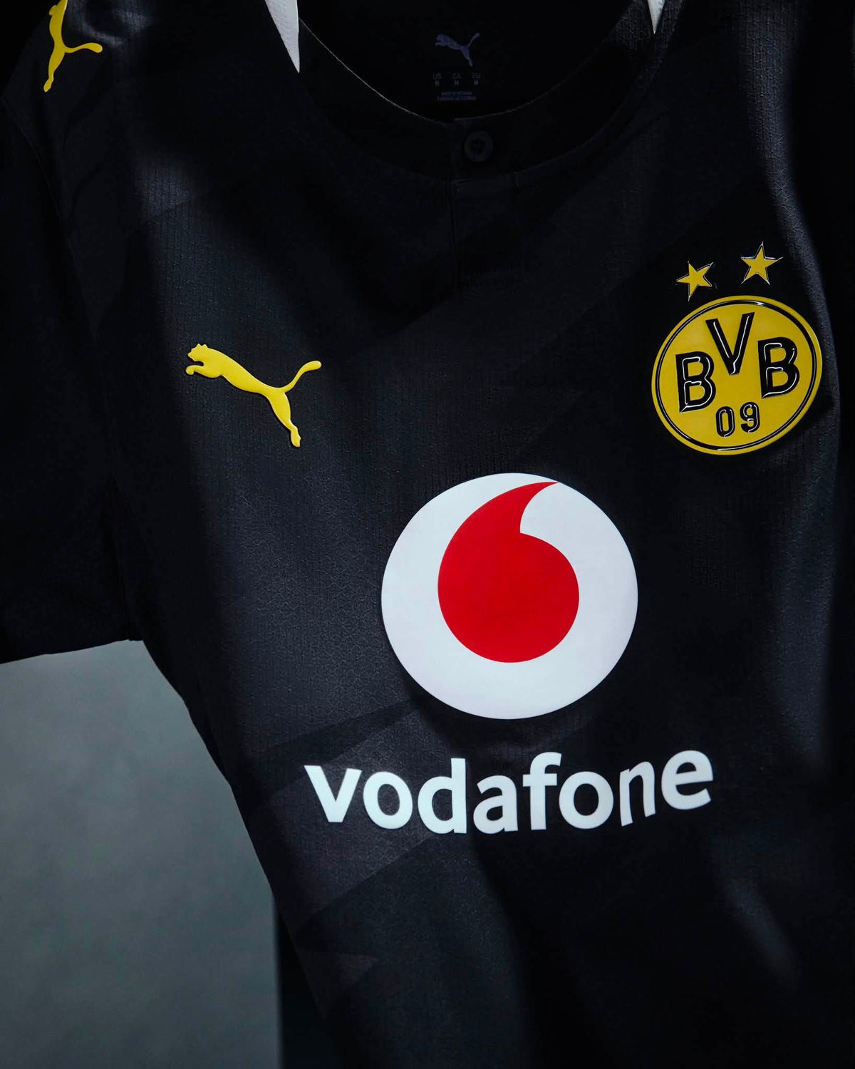 Borussia Dortmund Away 26/27 Jogador Puma - Preto