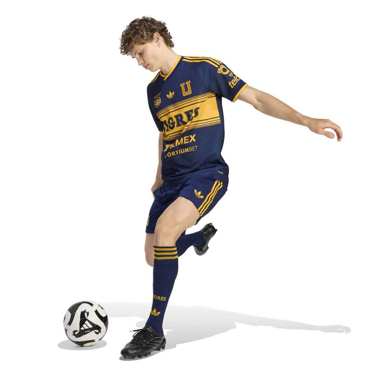Tigres Away 26/27 Torcedor Adidas Masculino - Azul