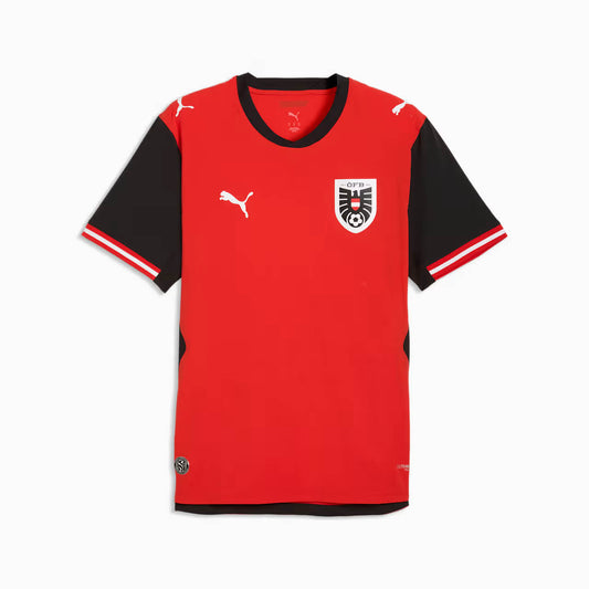 Áustria Home 26/27 Masculino Torcedor Puma - Vermelho
