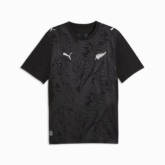 Nova Zelandia Home 26/27 Masculino Torcedor Puma - Preto