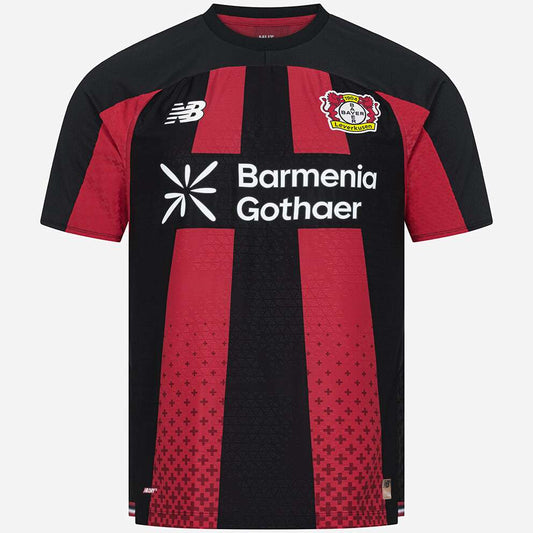 Bayern Leverkusen Home 26/27 New Balance - Preto e Vermelho