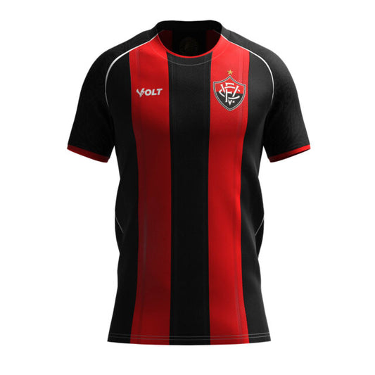 Vitória Home 26/27 Masculino - Vermelha e Preta