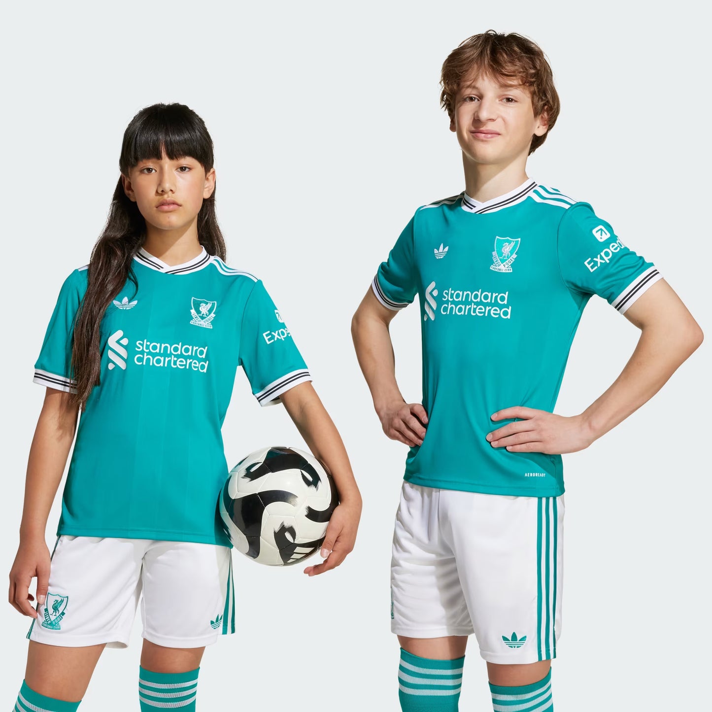 Kit Infantil Liverpool Third 25/26 - Verde